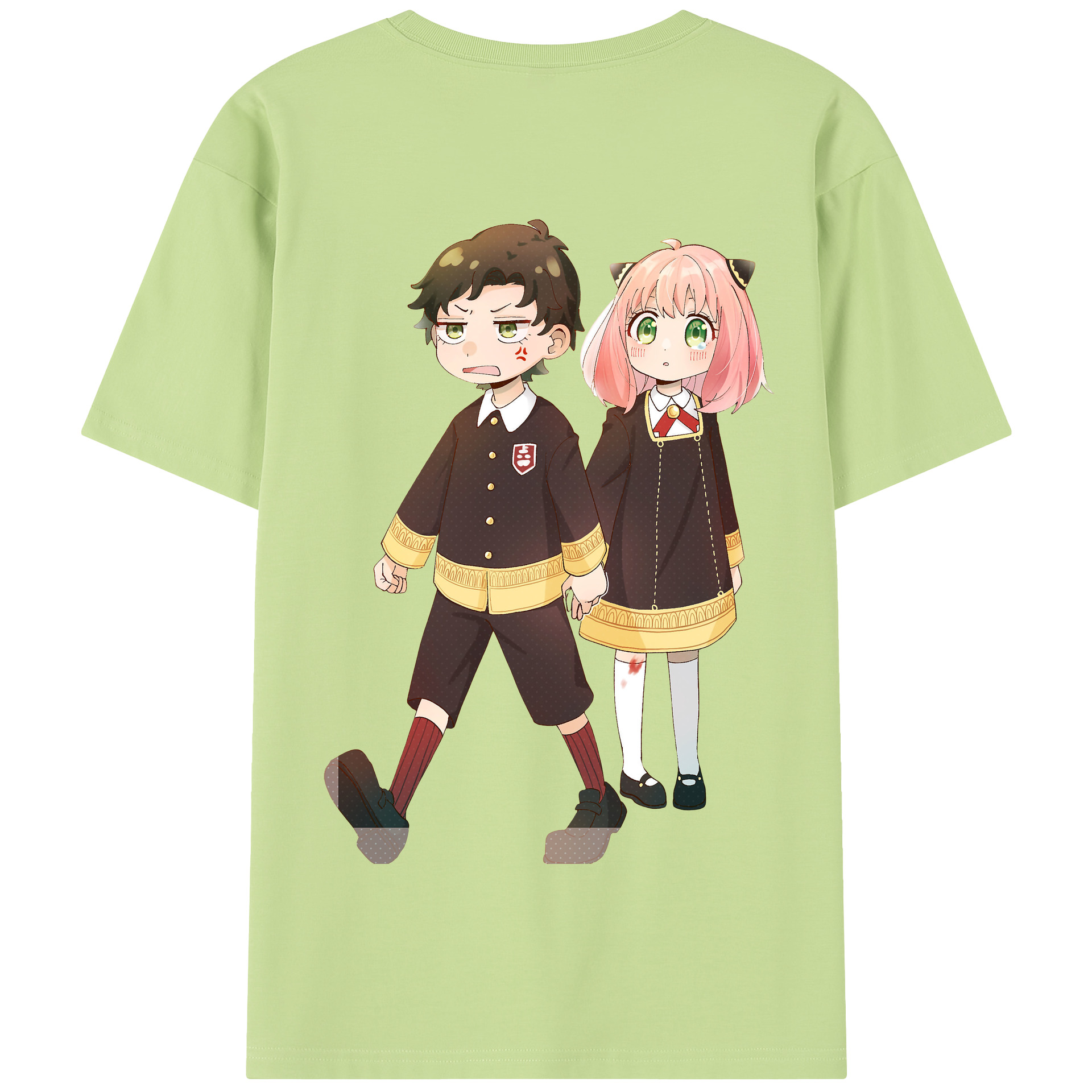 （画像用） SPY×FAMILY间谍家家酒 綿100％半袖Tシャツ（背面プリント）